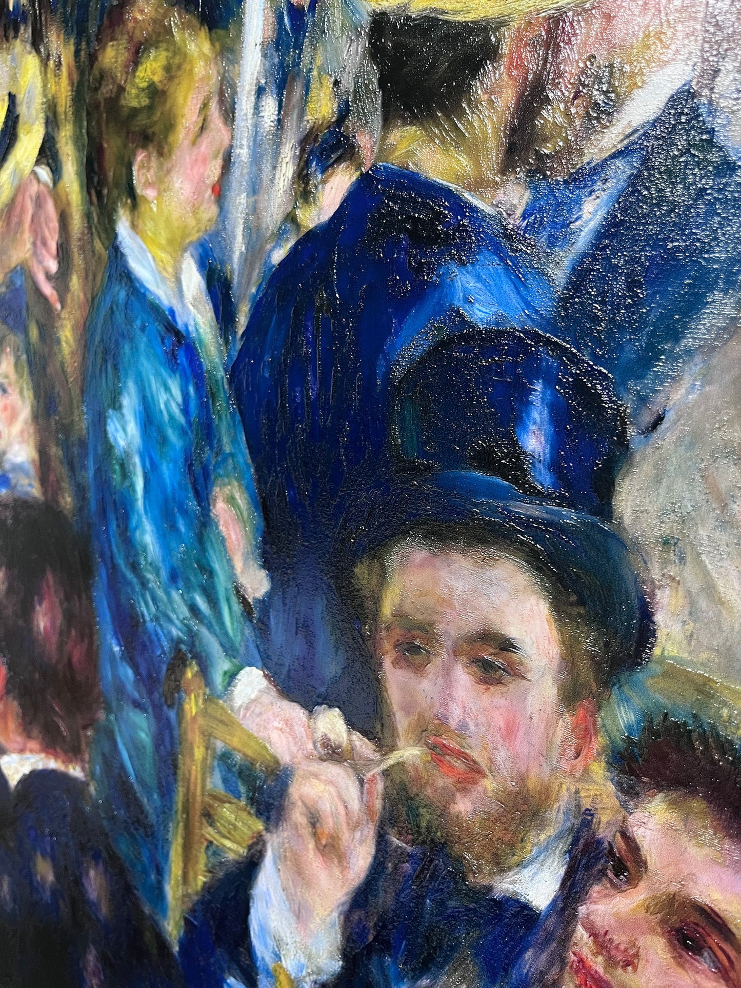 Renoir - Danza al Moulin de la Galette | Stampa piatta HD o in 3D