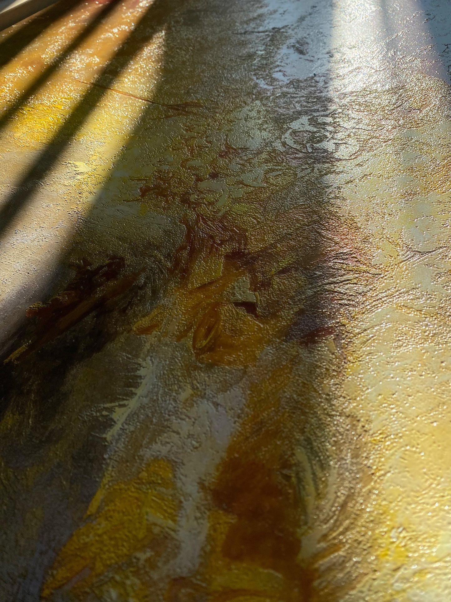 Klimt - Garden with Sunflowers | Glossy Effect