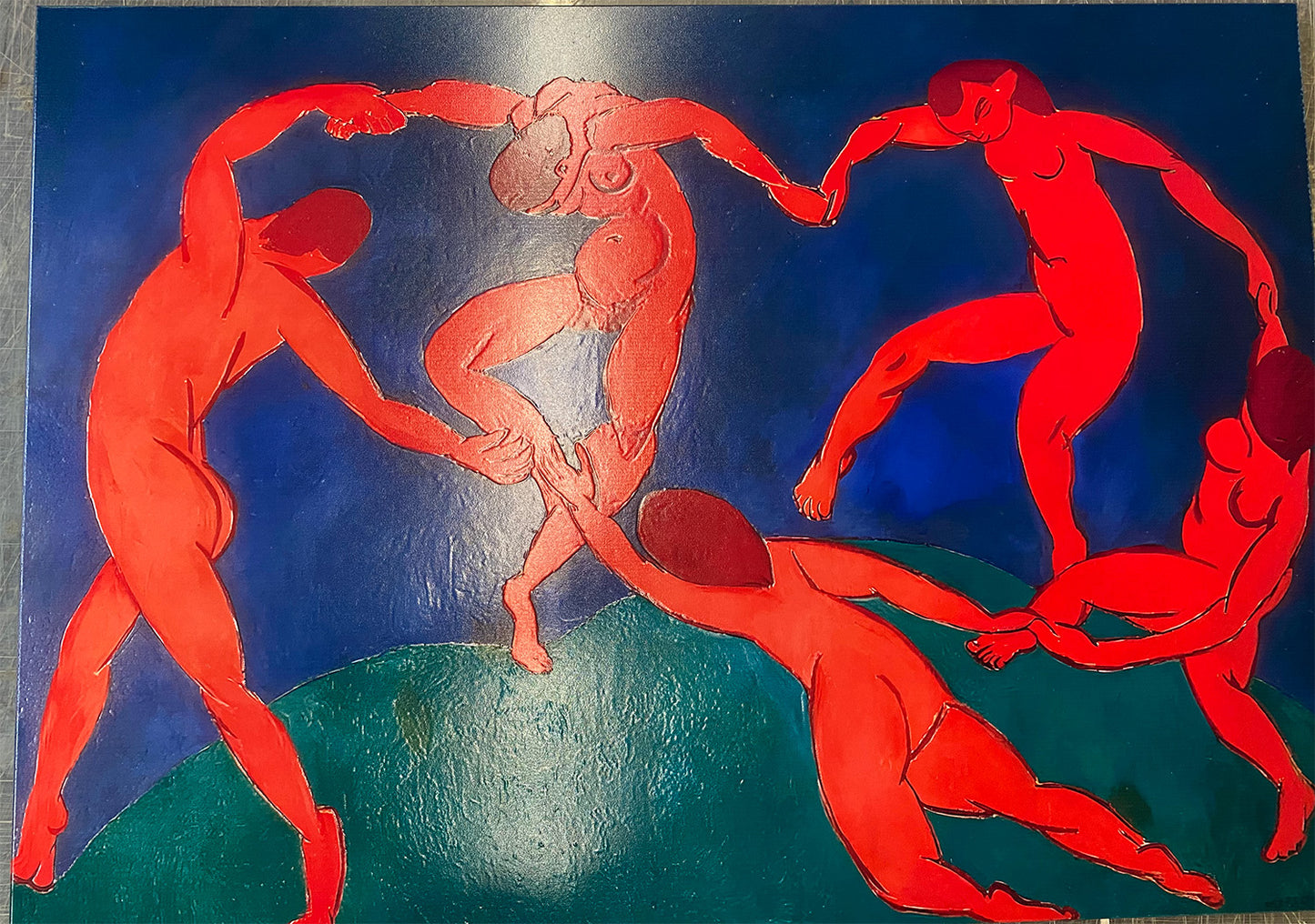 Henri Matisse - La danza | Stampa piatta HD o in 3D