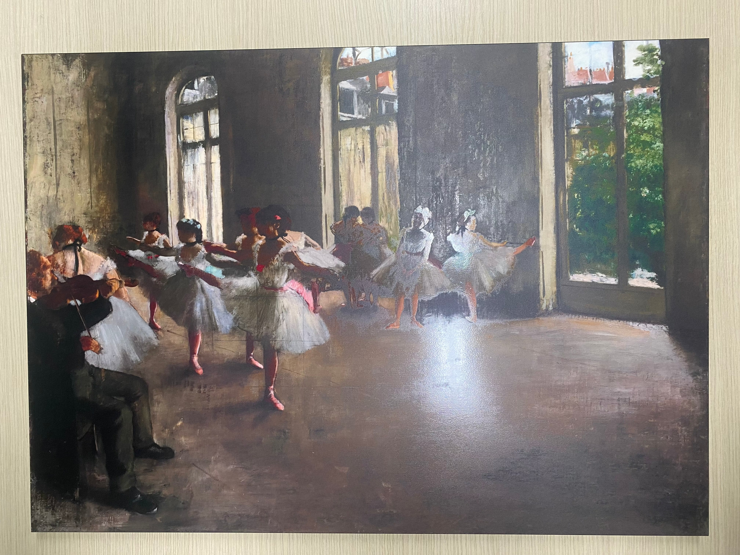 Degas - The Dancers in the Hall | Glossy Effect