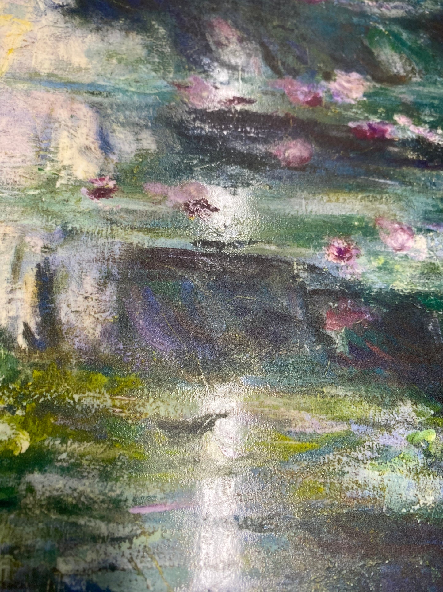 Monet - Water Lilies by Day | Glossy Effect