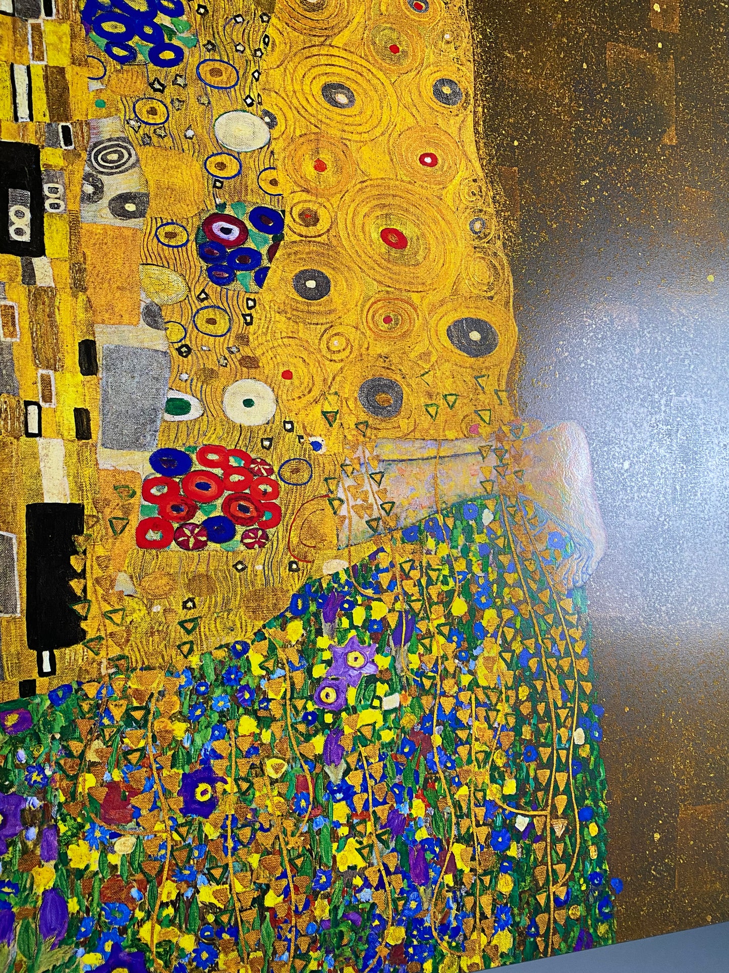 Klimt - Il bacio di Klimt | Effetto lucido