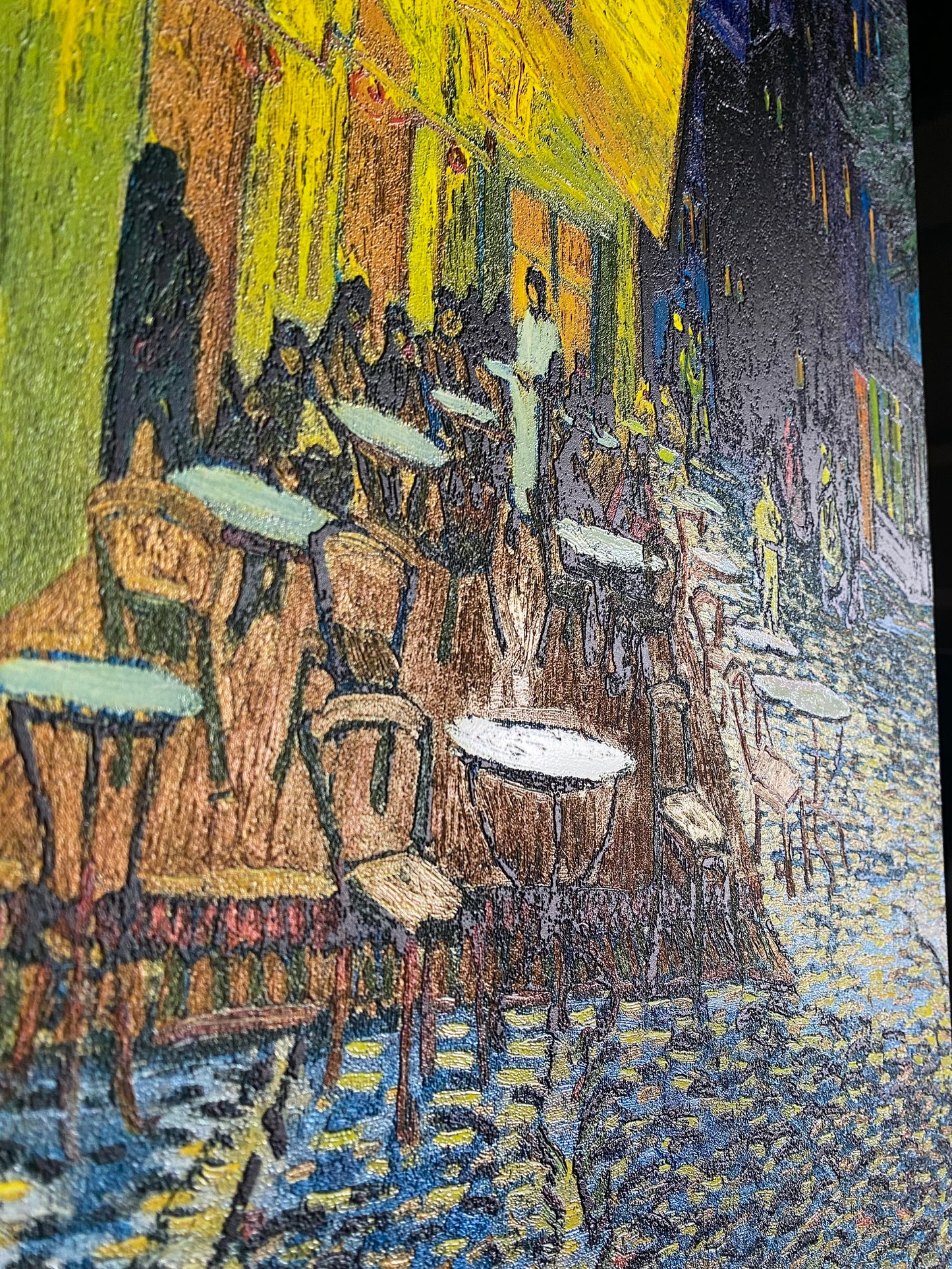 Van Gogh - Café Terrace | Flat HD or 3D Print