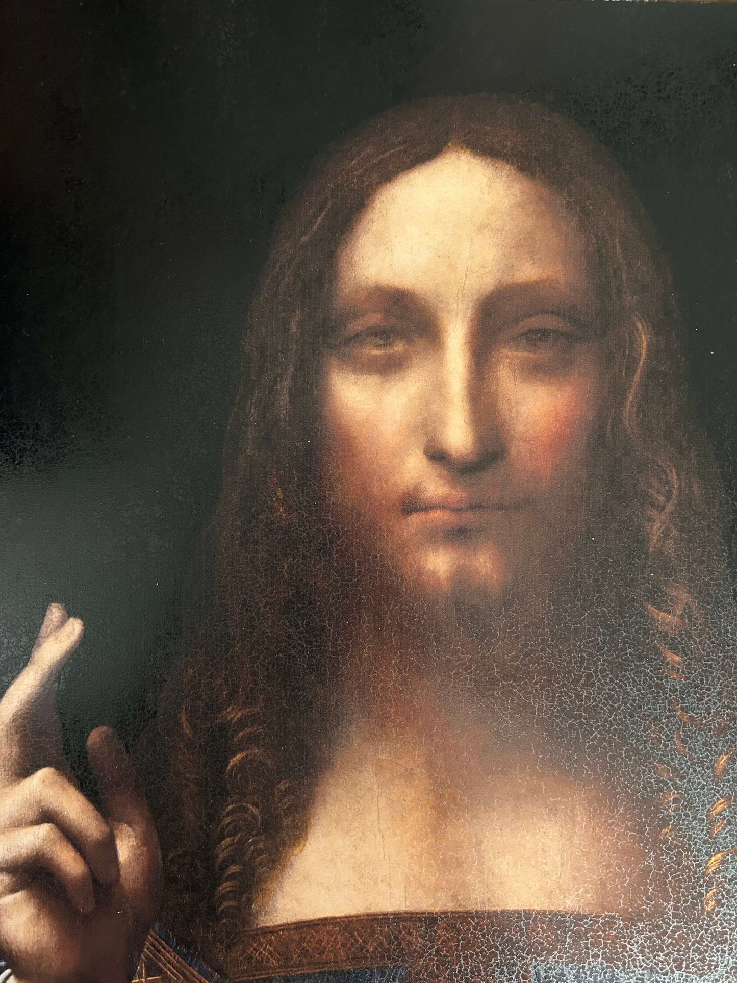 Da Vinci - Salvator mundi | Effetto lucido