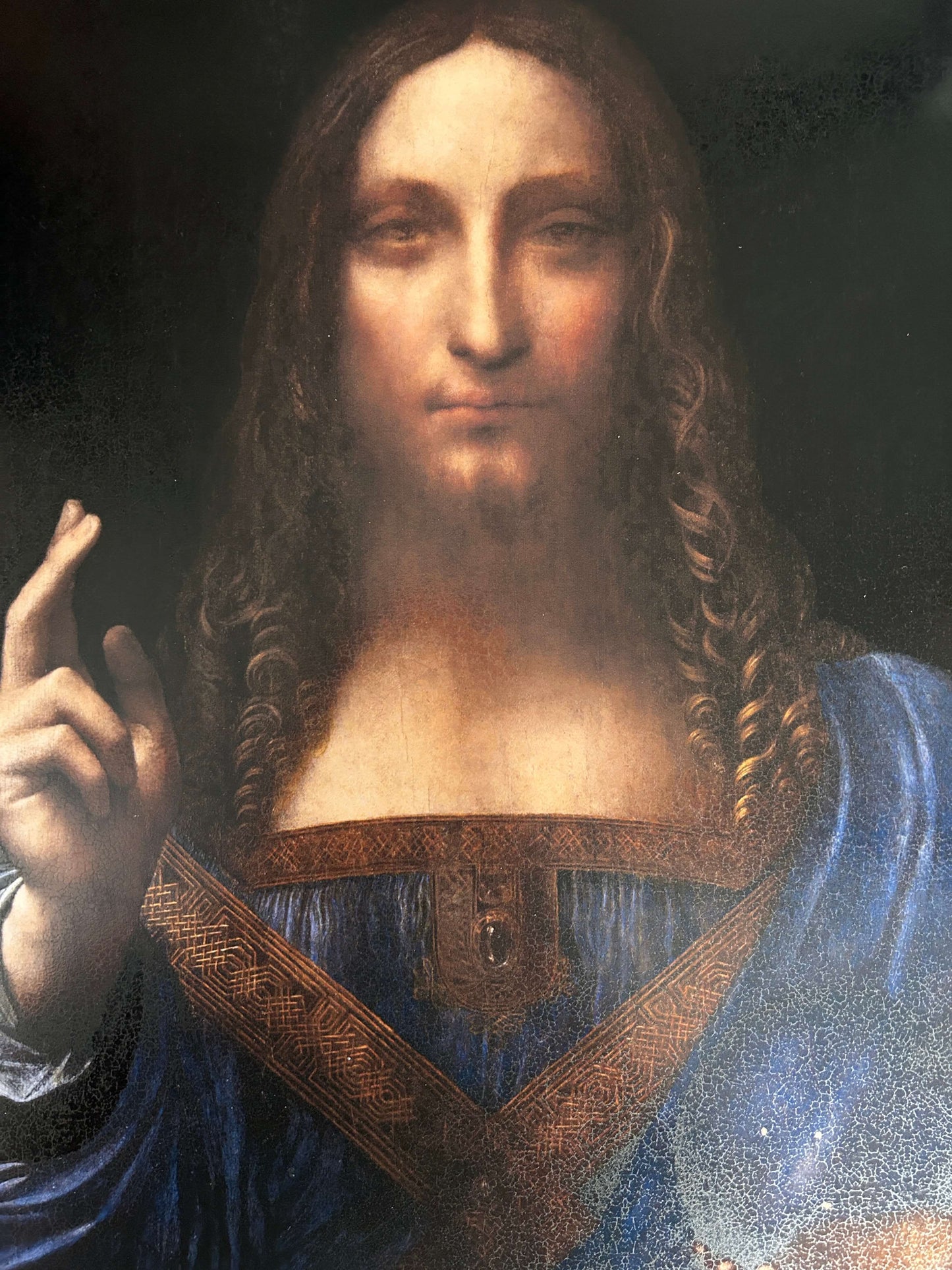 Da Vinci - Salvator mundi | Effetto lucido