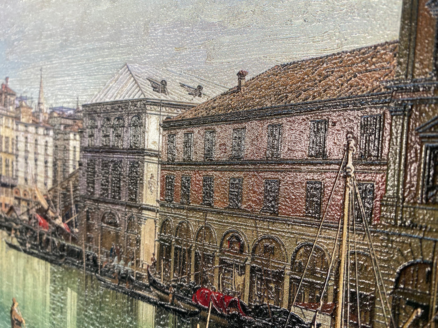 Canaletto - Il bacino di San Marco verso est | Stampa piatta HD o in 3D