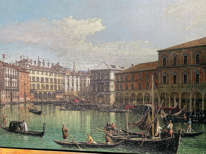 Canaletto - Il bacino di San Marco verso est | Stampa piatta HD o in 3D