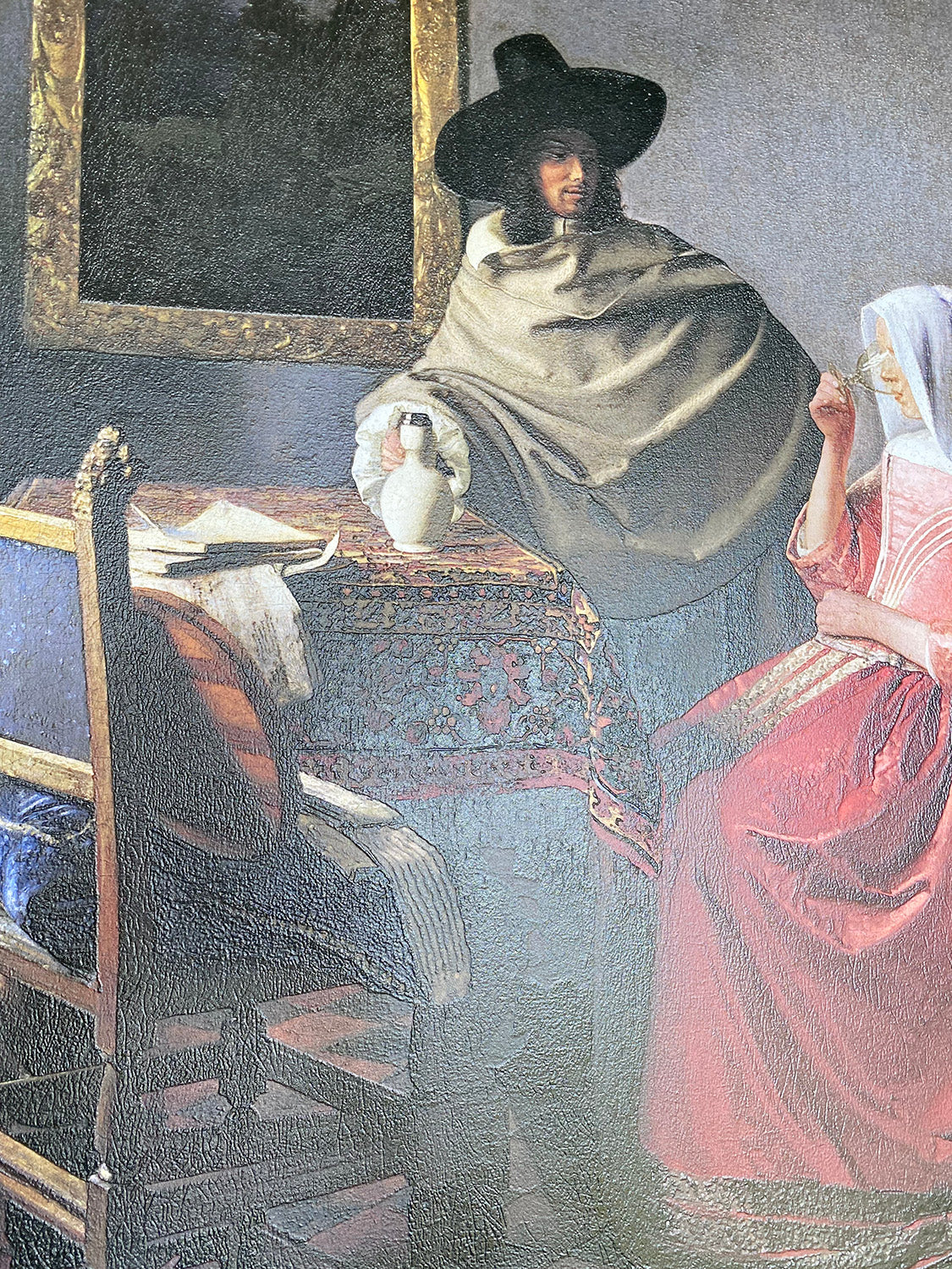 Johannes Vermeer - Il bicchiere di vino
