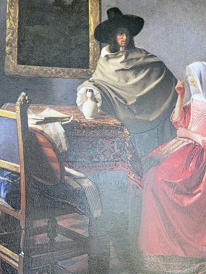 Johannes Vermeer - Il bicchiere di vino