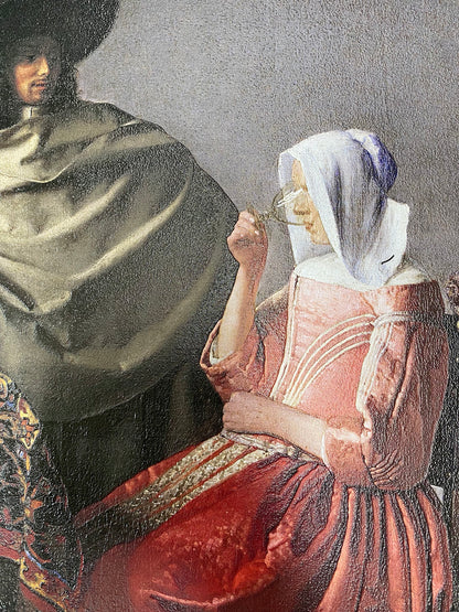 Johannes Vermeer - Il bicchiere di vino