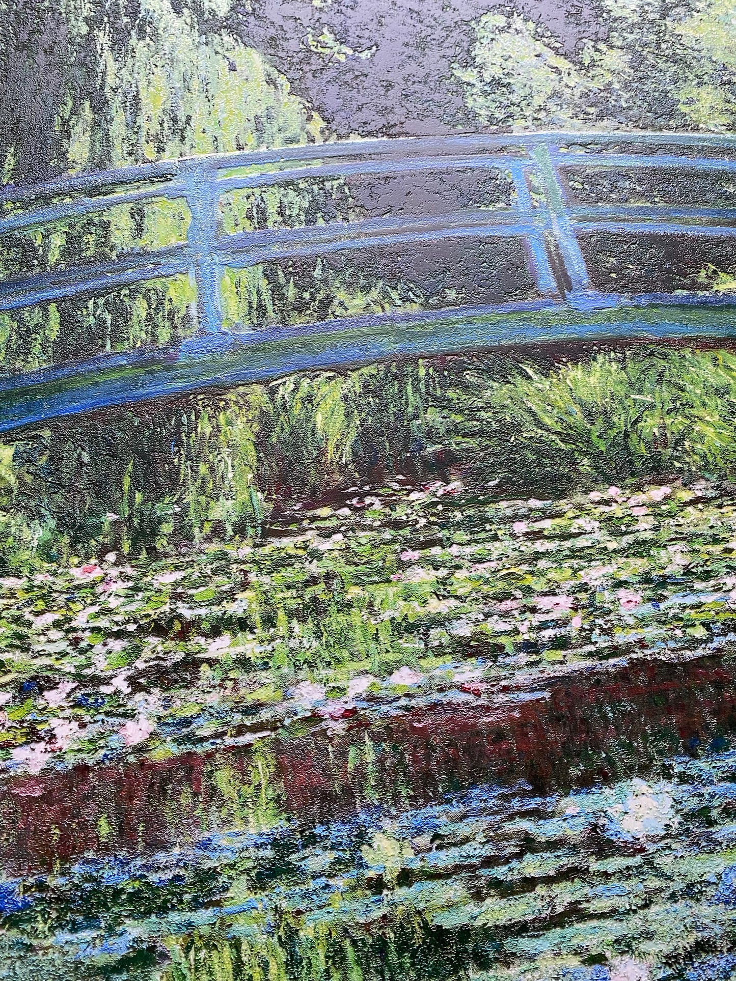 Monet - Il ponte giapponese | Stampa piatta HD o in 3D