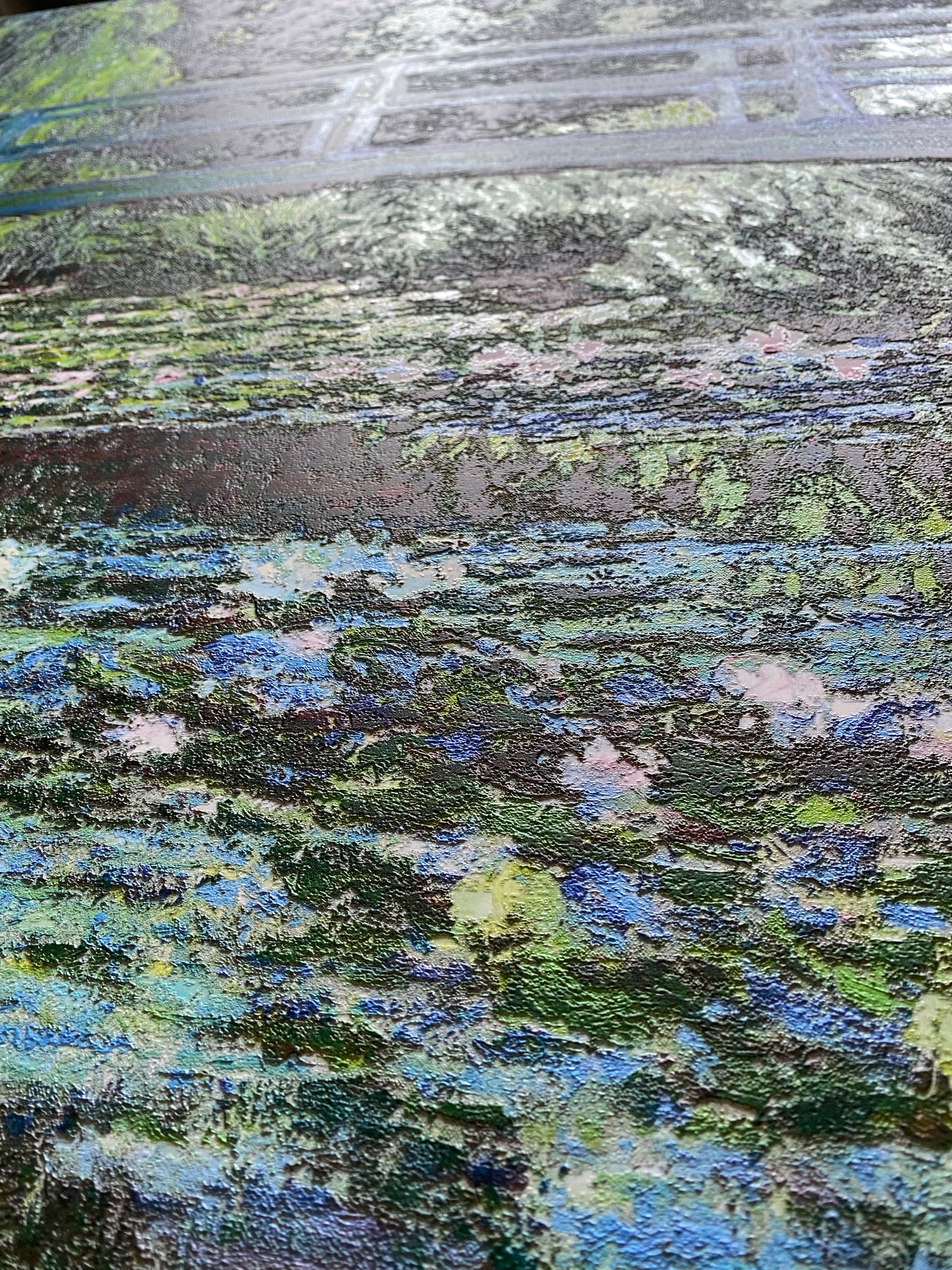 Monet - Il ponte giapponese | Stampa piatta HD o in 3D