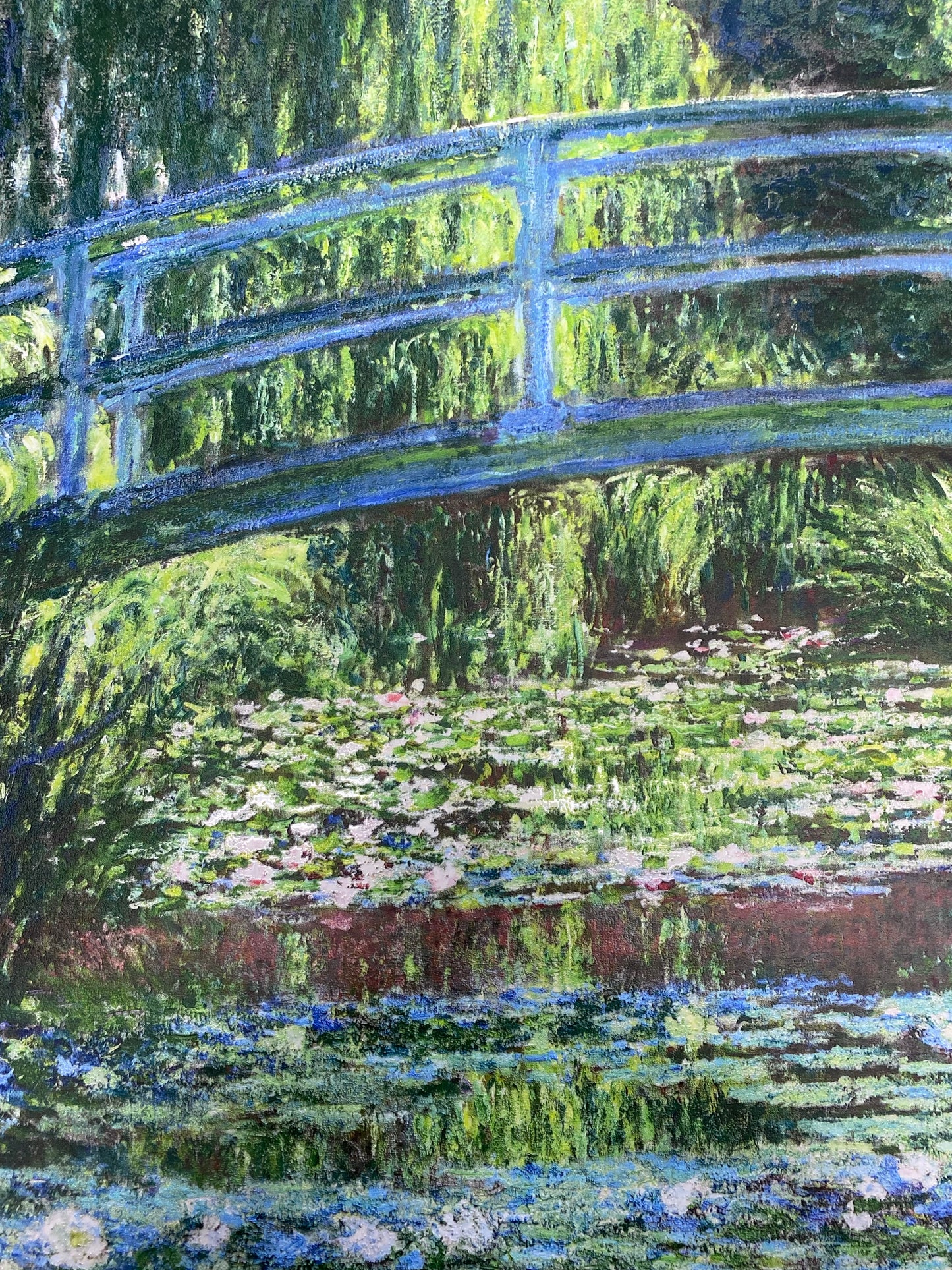 Monet - Il ponte giapponese | Stampa piatta HD o in 3D