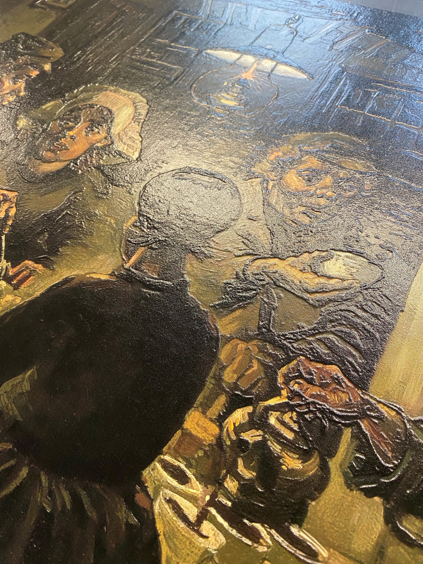 Van Gogh - I mangiatori di patate | Stampa piatta HD o in 3D