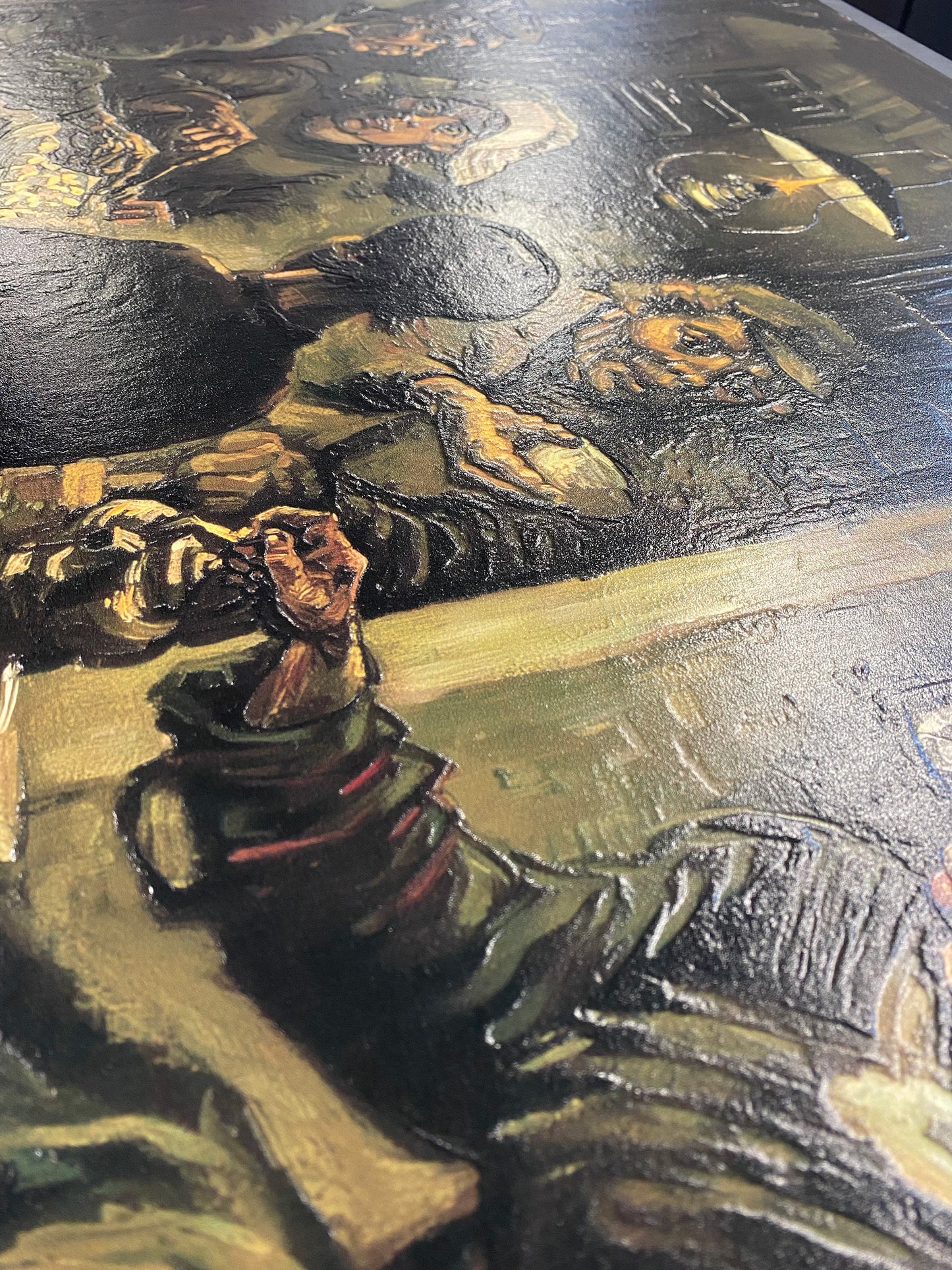 Van Gogh - I mangiatori di patate | Stampa piatta HD o in 3D