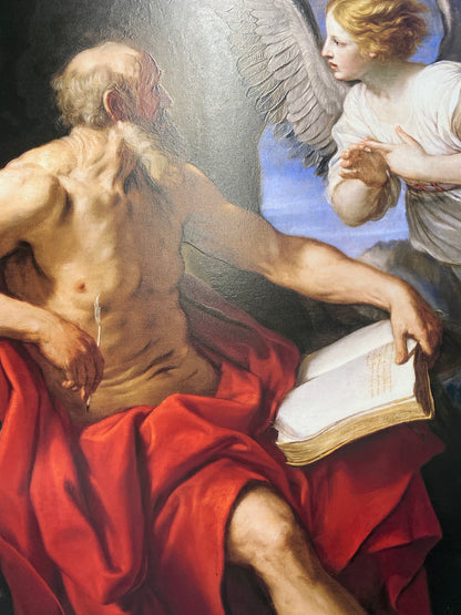 Guido Reni - L'Angelo che appare a San Girolamo | Stampa piatta HD o in 3D
