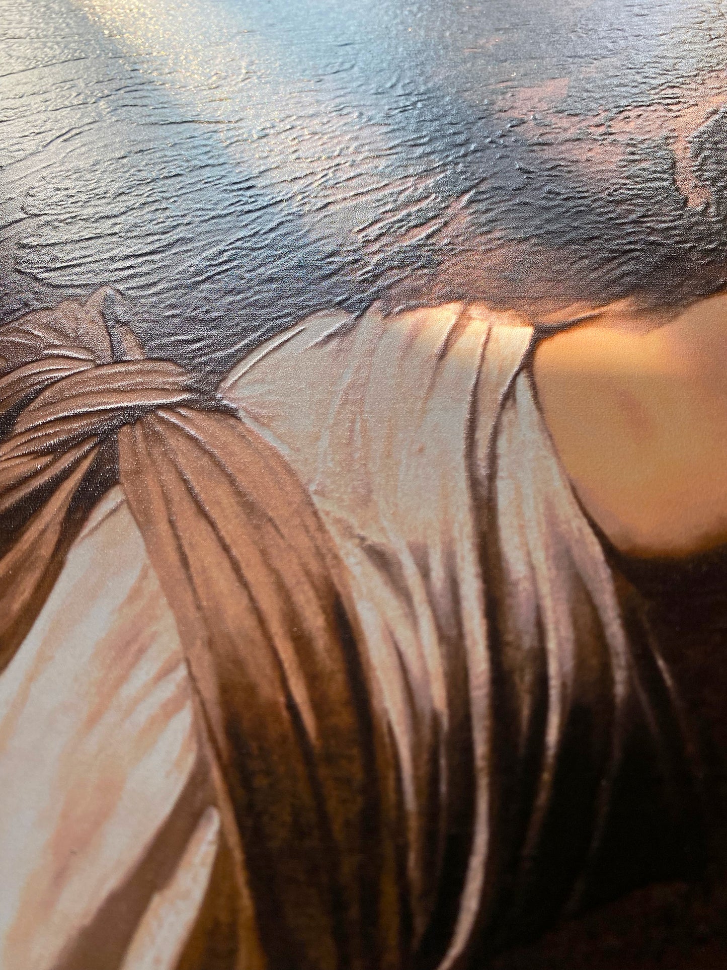 Caravaggio - L'annunciazione | Stampa piatta HD o 3D