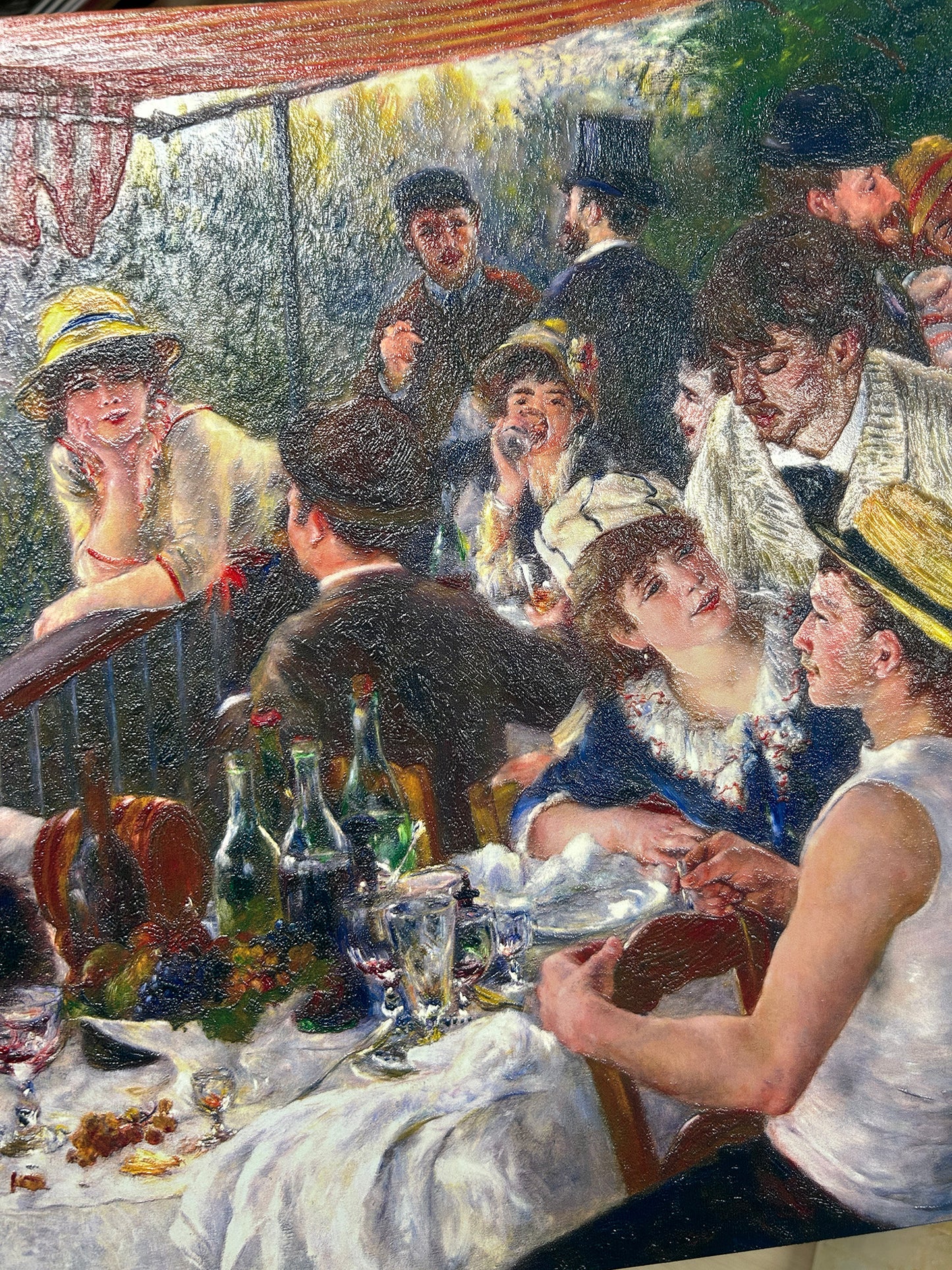 Renoir - La colazione dei canottieri | Stampa piatta HD o in 3D
