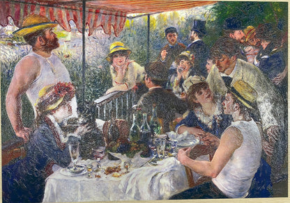 Renoir - La colazione dei canottieri | Stampa piatta HD o in 3D