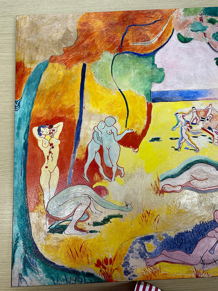 Henri Matisse - La gioia di vivere | Stampa piatta HD o in 3D
