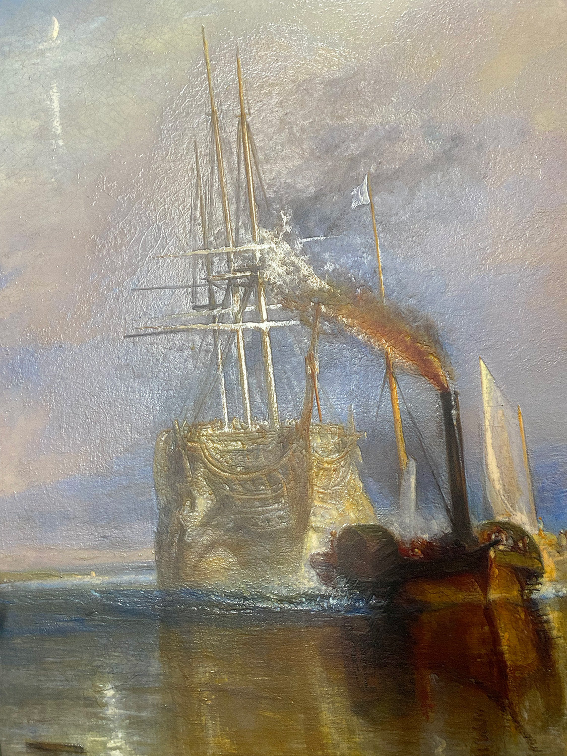 Turner - La valorosa Téméraire | Stampa piatta HD o in 3D