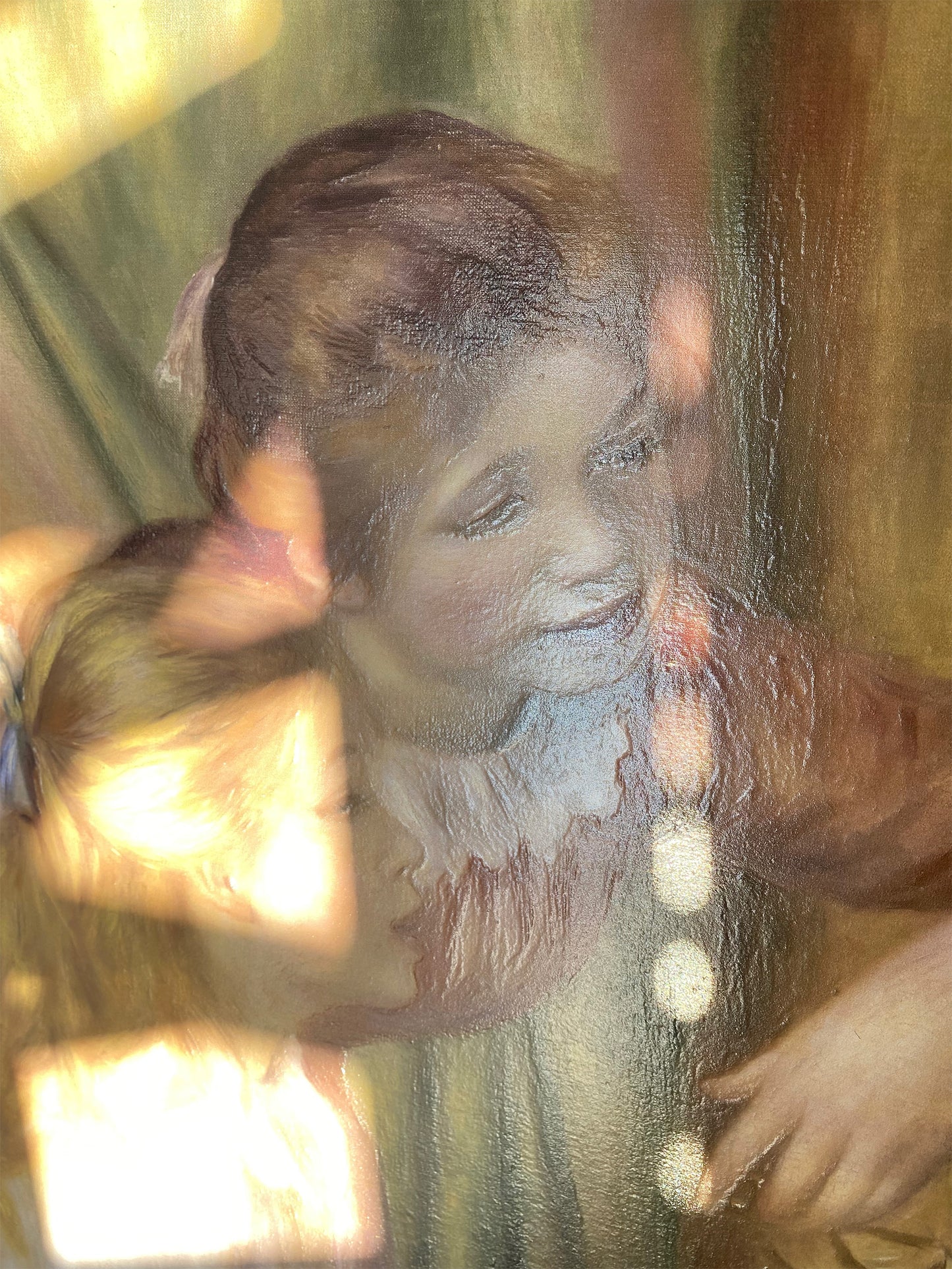 Renoir - Junge Mädchen am Klavier | Glanzeffekt