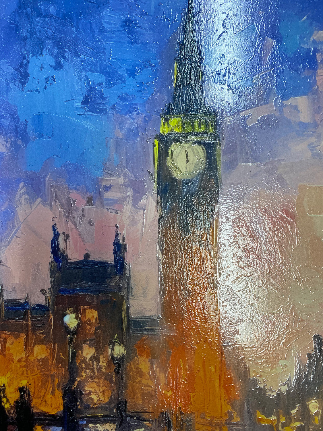 Travel - London in the rain | 3D HD flat print