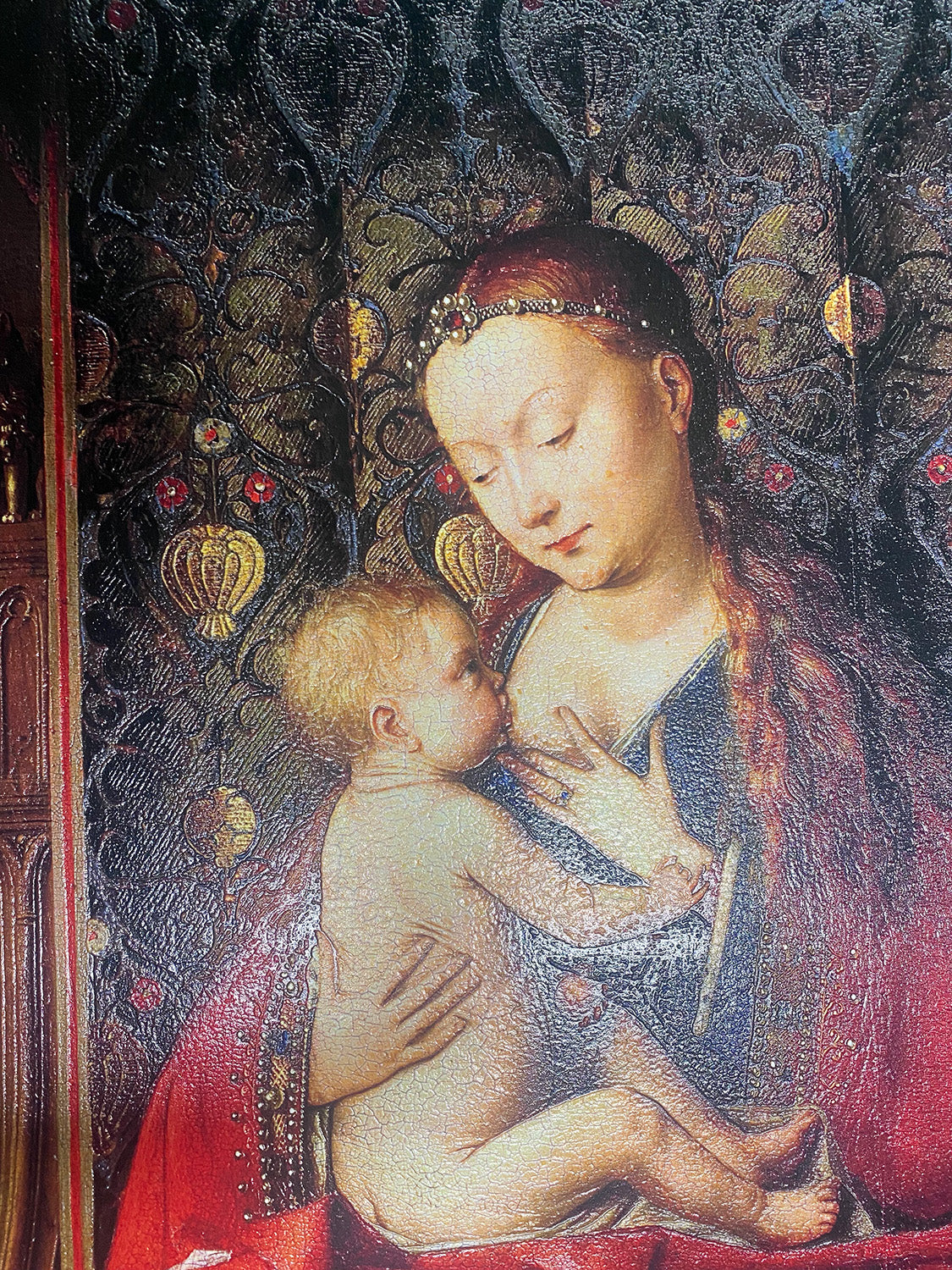 Jan Van Eyck - Lucca madonna | Stampa piatta HD o in 3D