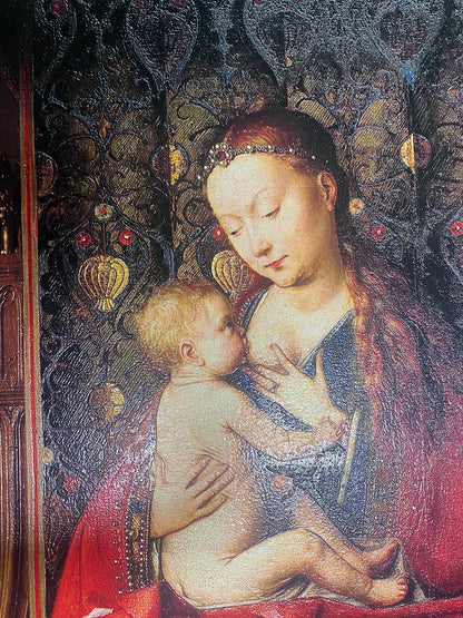 Jan Van Eyck - Lucca madonna | Stampa piatta HD o in 3D