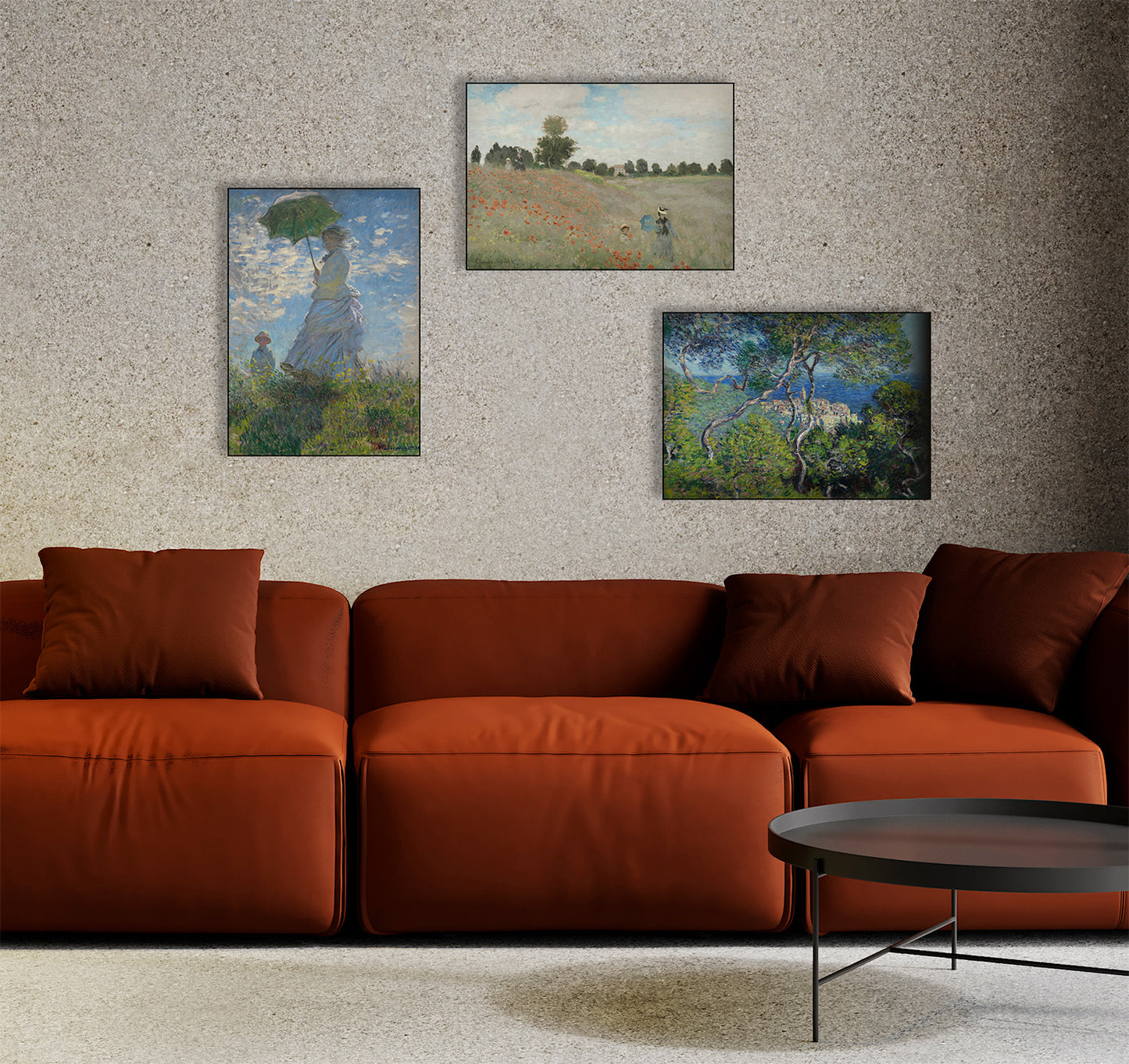 Monet - Trittico | Stampa 3D