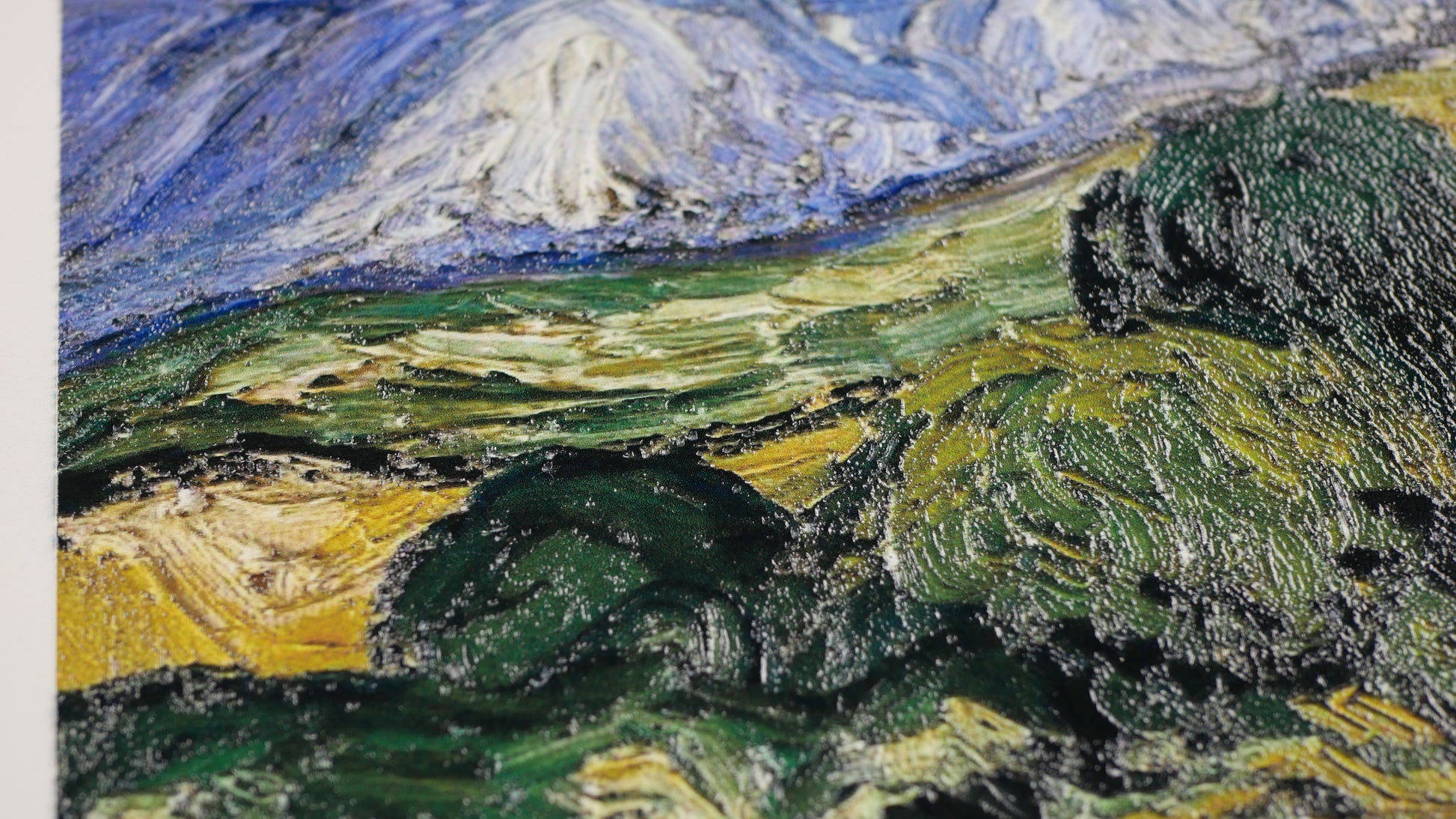 Van Gogh - Campo con fiori vicino ad Arles | Stampa piatta HD o in 3D