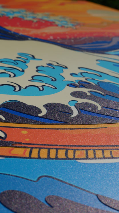Street art - Take and run | Stampa piatta HD o in 3D