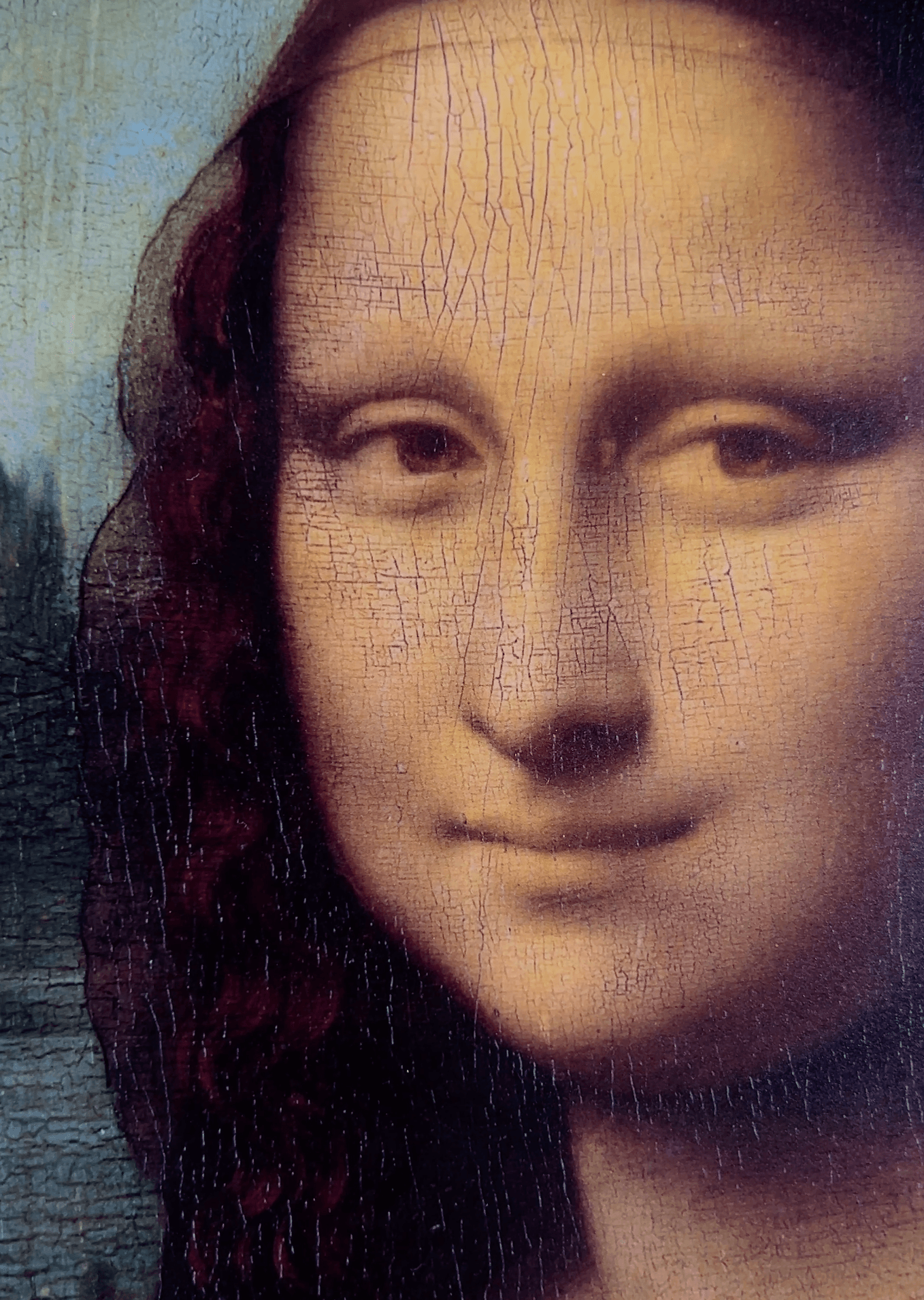 Da Vinci - La Gioconda | Effetto lucido - Materico