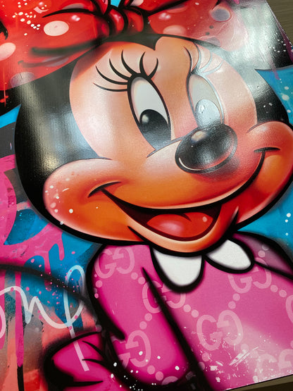 Street art - Topina con graffiti | Effetto lucido