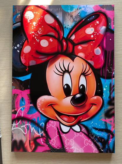 Street art - Topina con graffiti | Effetto lucido