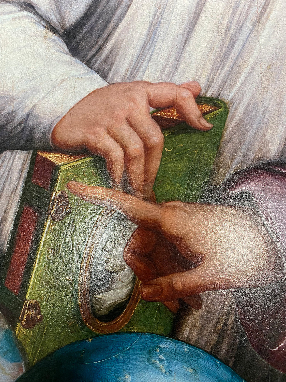 Botticelli - Geburt der Venus | Glanzeffekt