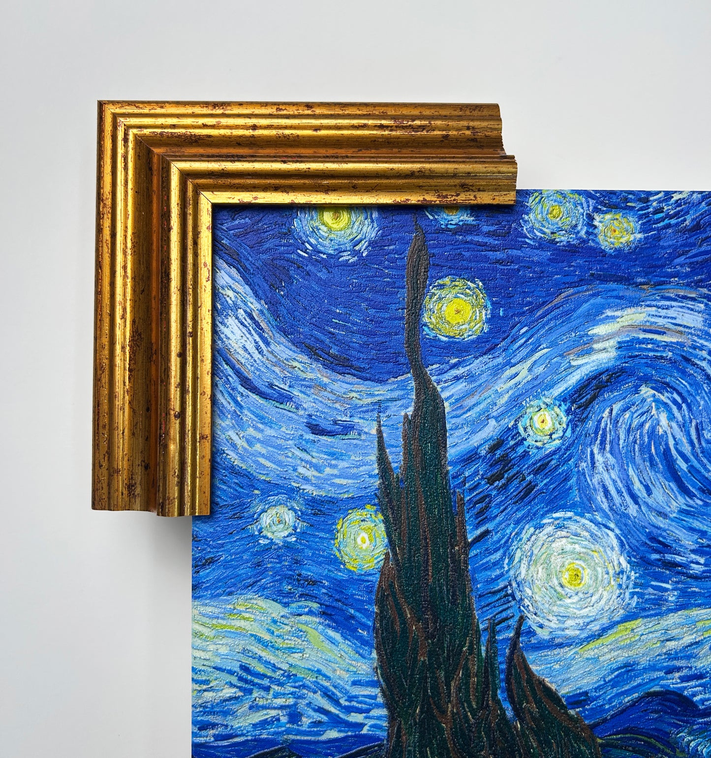Klimt - Garten mit Sonnenblumen | Glanzeffekt