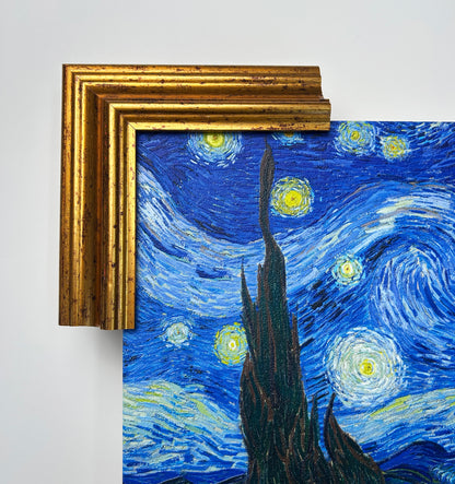 Klimt - Garten mit Sonnenblumen | Glanzeffekt