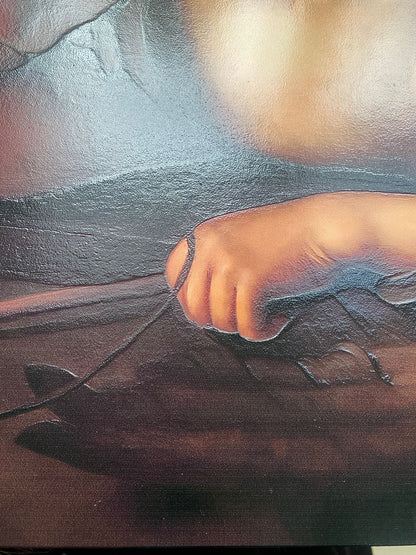 Caravaggio - Cupido che dorme | Stampa piatta HD o in 3D