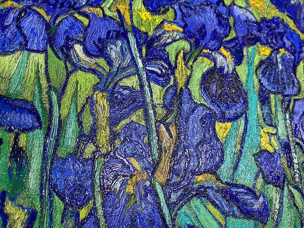 Van Gogh - Iris | Stampa piatta HD o in 3D