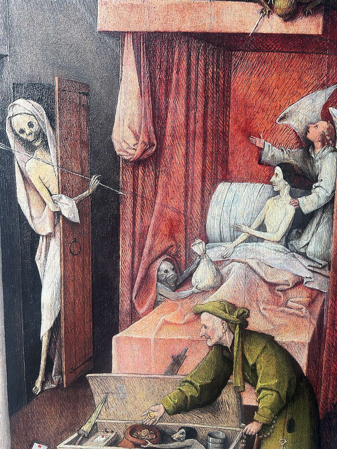 Bosch - La morte dell'avaro | Stampa piatta HD o in 3D