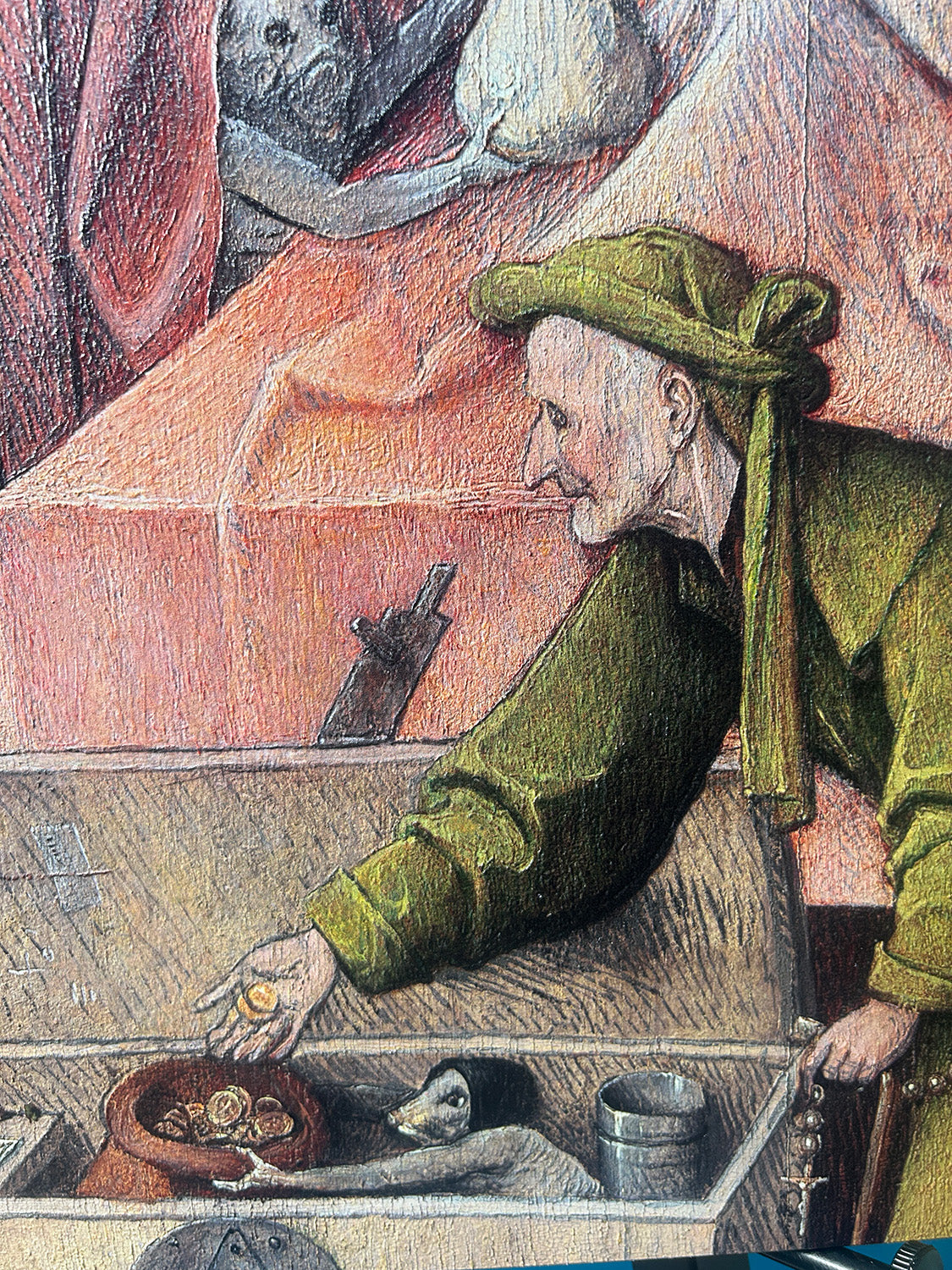 Bosch - La morte dell'avaro | Stampa piatta HD o in 3D