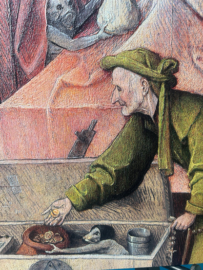 Bosch - La morte dell'avaro | Stampa piatta HD o in 3D