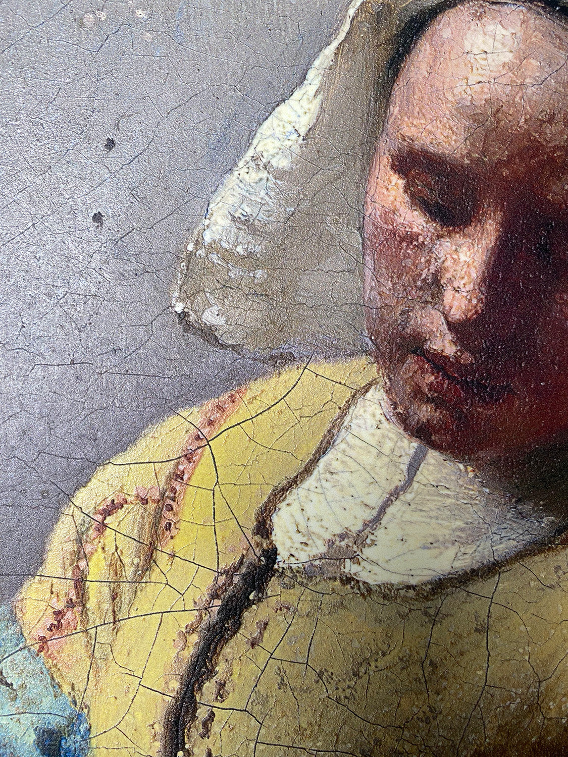 Johannes Vermeer -  La lattaia | Stampa piatta HD o in 3D