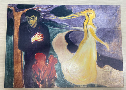 Munch -  La separazione | Stampa piatta HD o in 3D