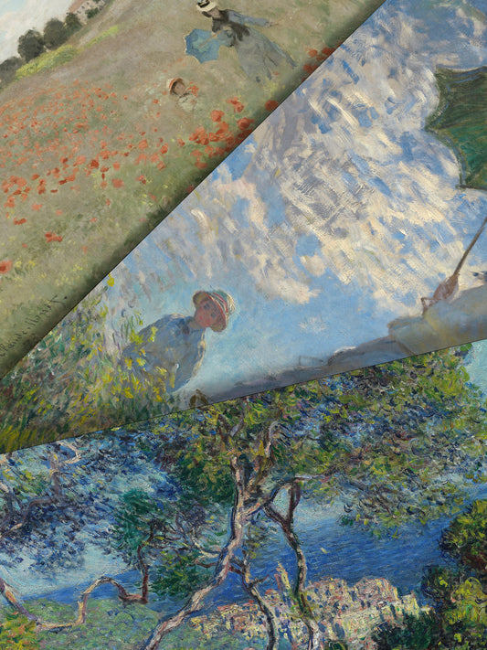 Monet - Trittico | Stampa 3D