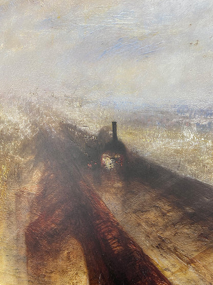 Turner - Pioggia, vapore e velocità | Stampa piatta HD o in 3D